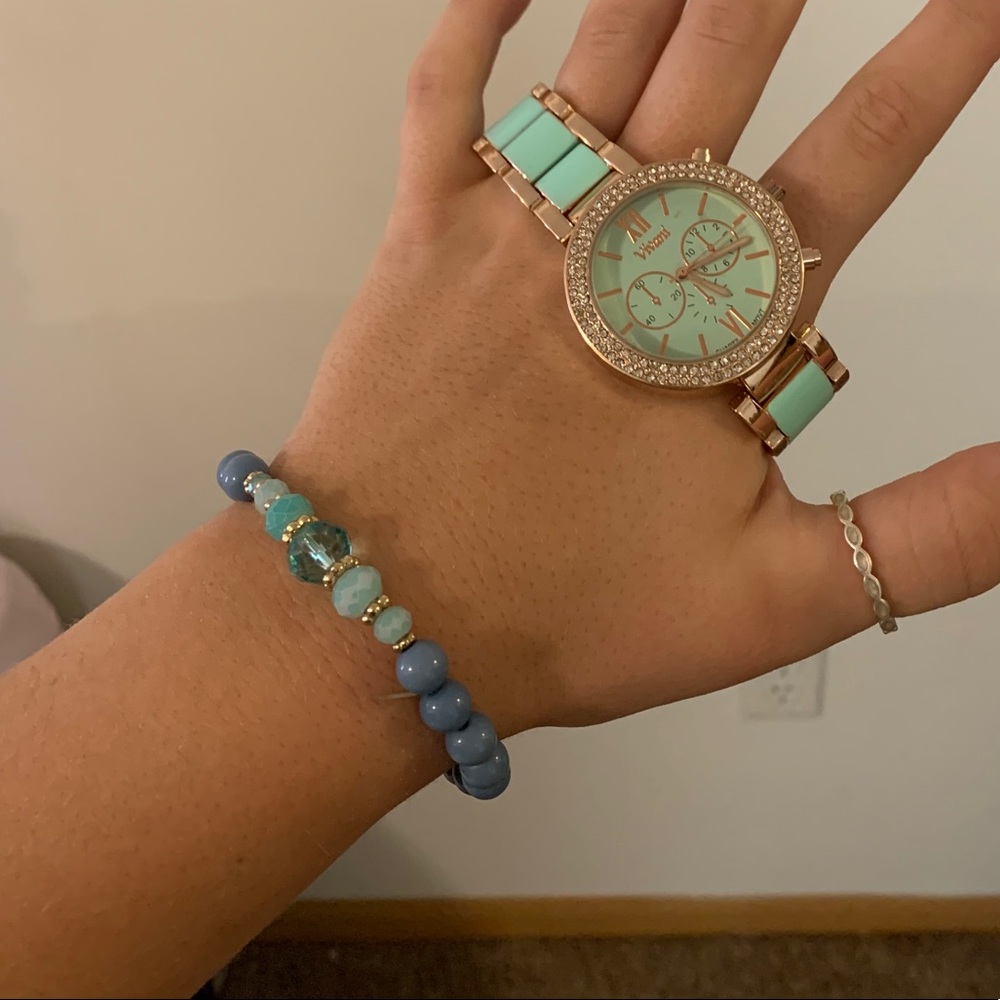 Jewelry set (watch and bracelet)